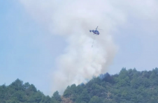 救火！两江新区龙兴通用机场起飞救援直升机175架次