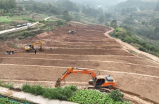 重庆丰都：2万亩丘陵山区高标准农田改造提升示范项目开工